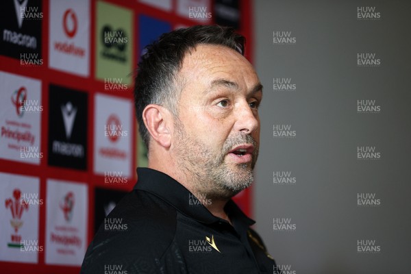 200525 - Wales Interim Head Coach Matt Sherratt during a Press Conference to announce Wales’ squad for their summer tour to Japan