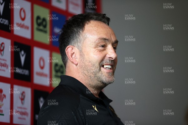 200525 - Wales Interim Head Coach Matt Sherratt during a Press Conference to announce Wales’ squad for their summer tour to Japan