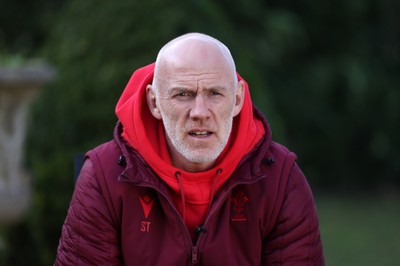 191125 - Picture shows Steve Tandy, Wales Head Coach as he announces his side to face New Zealand on Saturday