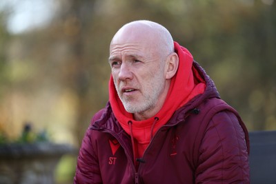 191125 - Picture shows Steve Tandy, Wales Head Coach as he announces his side to face New Zealand on Saturday