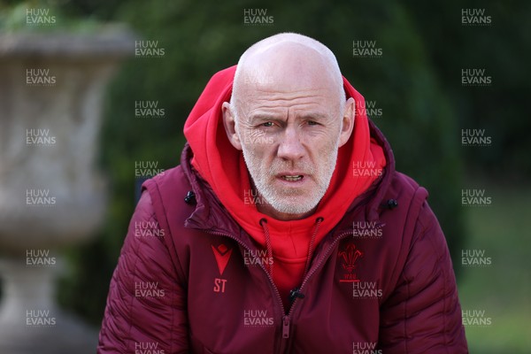 191125 - Picture shows Steve Tandy, Wales Head Coach as he announces his side to face New Zealand on Saturday