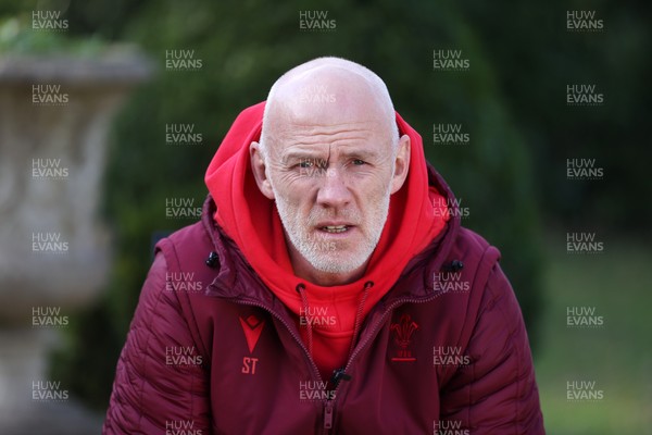191125 - Picture shows Steve Tandy, Wales Head Coach as he announces his side to face New Zealand on Saturday