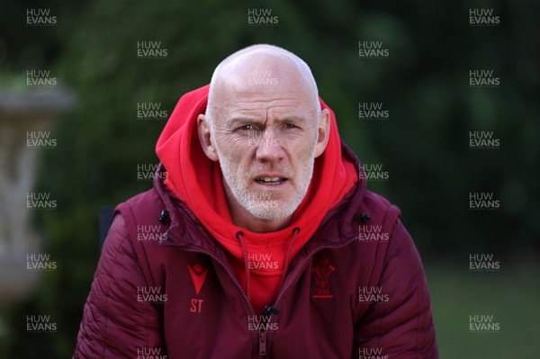 191125 - Picture shows Steve Tandy, Wales Head Coach as he announces his side to face New Zealand on Saturday
