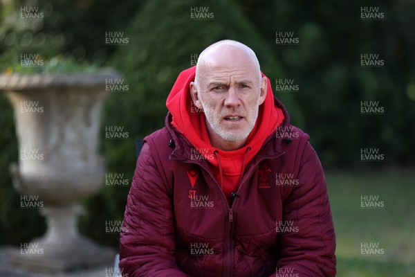 191125 - Picture shows Steve Tandy, Wales Head Coach as he announces his side to face New Zealand on Saturday