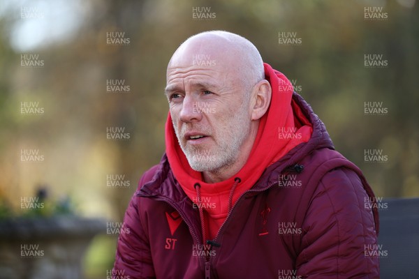 191125 - Picture shows Steve Tandy, Wales Head Coach as he announces his side to face New Zealand on Saturday