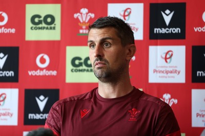 230626 - Picture shows defence coach Peter Murchie ahead of their game against the Barbarians