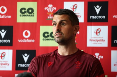 230626 - Picture shows defence coach Peter Murchie ahead of their game against the Barbarians