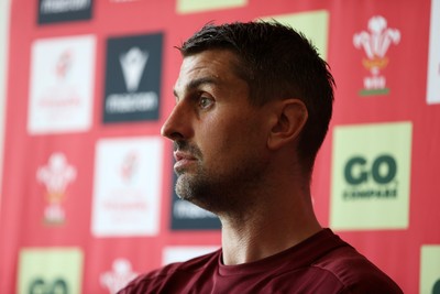 230626 - Picture shows defence coach Peter Murchie ahead of their game against the Barbarians