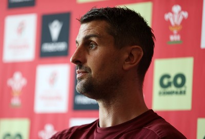 230626 - Picture shows defence coach Peter Murchie ahead of their game against the Barbarians