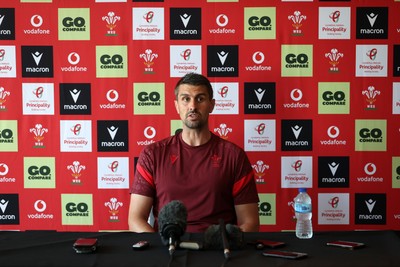 230626 - Picture shows defence coach Peter Murchie ahead of their game against the Barbarians