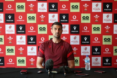 230626 - Picture shows defence coach Peter Murchie ahead of their game against the Barbarians