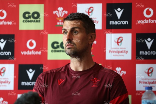 230626 - Picture shows defence coach Peter Murchie ahead of their game against the Barbarians
