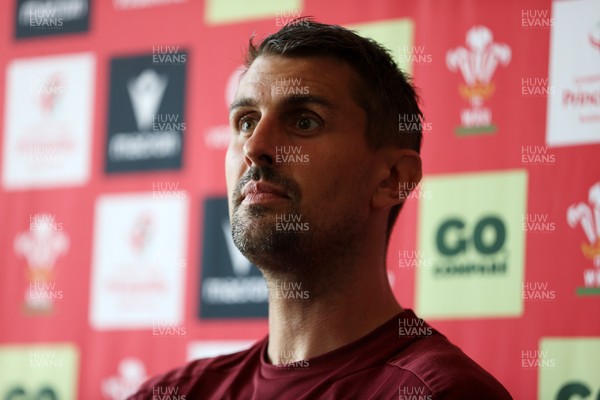 230626 - Picture shows defence coach Peter Murchie ahead of their game against the Barbarians
