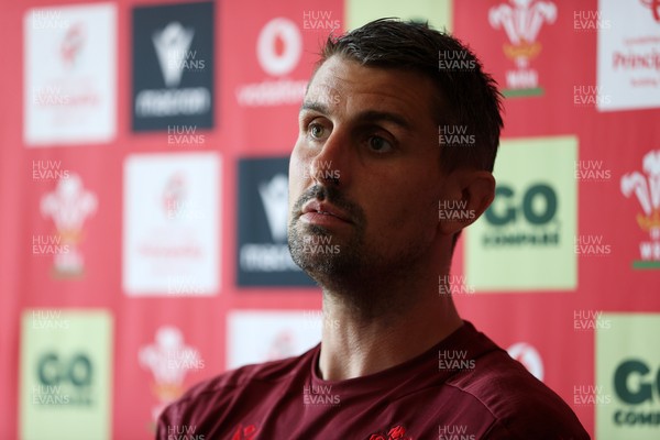 230626 - Picture shows defence coach Peter Murchie ahead of their game against the Barbarians