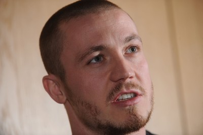 25.01.10 - Wales Rugby Press Conference - Richie Rees talks to reporters. 