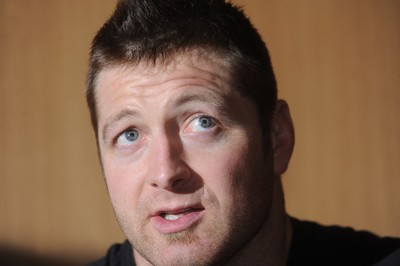 25.01.10 - Wales Rugby Press Conference - Ian Gough talks to reporters. 