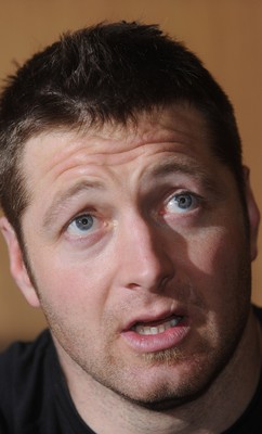 25.01.10 - Wales Rugby Press Conference - Ian Gough talks to reporters. 