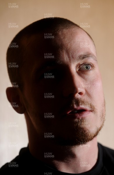 25.01.10 - Wales Rugby Press Conference - Richie Rees talks to reporters. 