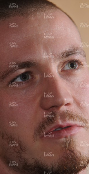 25.01.10 - Wales Rugby Press Conference - Richie Rees talks to reporters. 