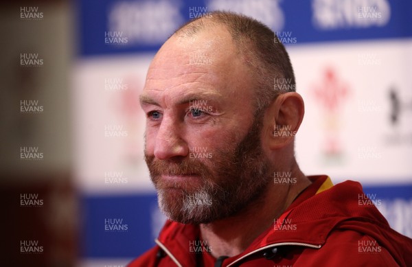 250216 - Wales Rugby Press Conference - Forwards Coach Robin McBryde talks to the media