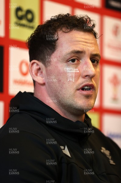 300124 - Wales Rugby Press Conference in the week leading up to their first 6 Nations game against Scotland - Ryan Elias speaks to the media