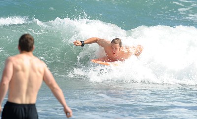 Wales Rugby Recovery Session 270911