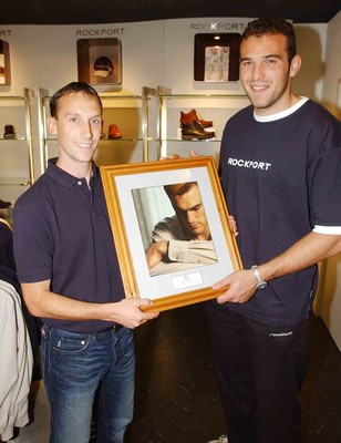 12-09-03 Welsh team at Rockport Shop, Cardiff  