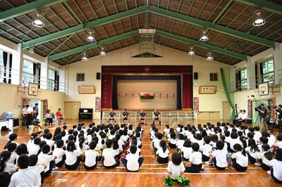 Wales Rugby School Visit in Kitakyushu