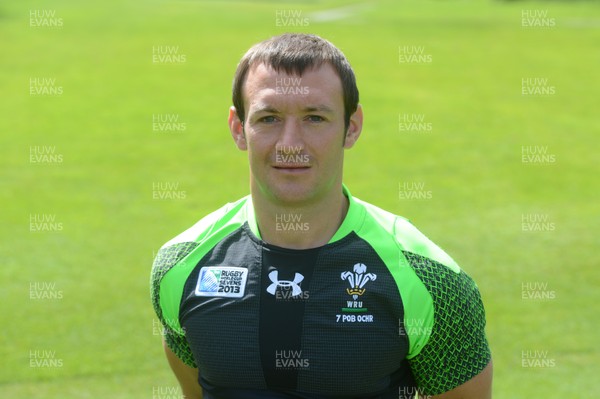 210613 - Wales Sevens Rugby World Cup Squad -Gareth Davies