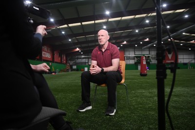 200126 - Wales Rugby Sqaud Announcement  - Wales Rugby Head Coach Steve Tandy speaks to the press after announcing his squad for the upcoming 2026 Guinness Men's Six Nations
