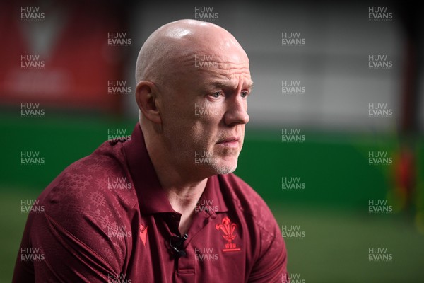 200126 - Wales Rugby Sqaud Announcement  - Wales Rugby Head Coach Steve Tandy speaks to the press after announcing his squad for the upcoming 2026 Guinness Men's Six Nations