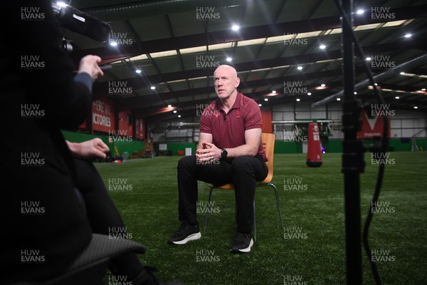 200126 - Wales Rugby Sqaud Announcement  - Wales Rugby Head Coach Steve Tandy speaks to the press after announcing his squad for the upcoming 2026 Guinness Men's Six Nations