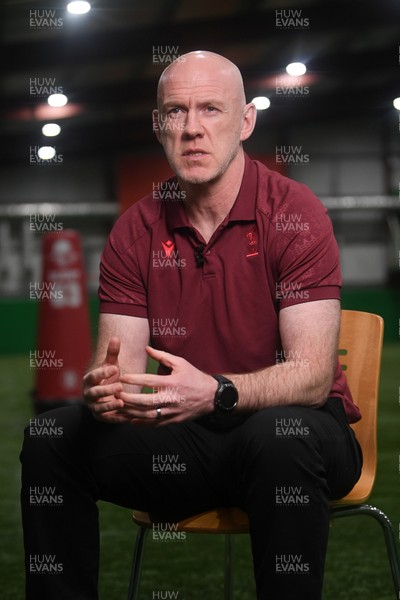 200126 - Wales Rugby Sqaud Announcement  - Wales Rugby Head Coach Steve Tandy speaks to the press after announcing his squad for the upcoming 2026 Guinness Men's Six Nations