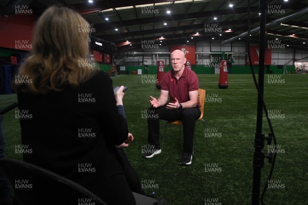 200126 - Wales Rugby Sqaud Announcement  - Wales Rugby Head Coach Steve Tandy speaks to the press after announcing his squad for the upcoming 2026 Guinness Men's Six Nations