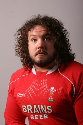 22.01.08 ...Welsh Rugby Union... Adam Jones 