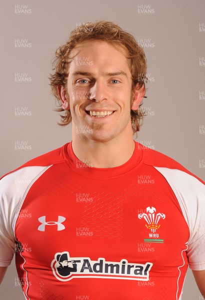 25.10.10 - Wales Rugby Autumn Series Squad 2010 - Alun Wyn Jones. 