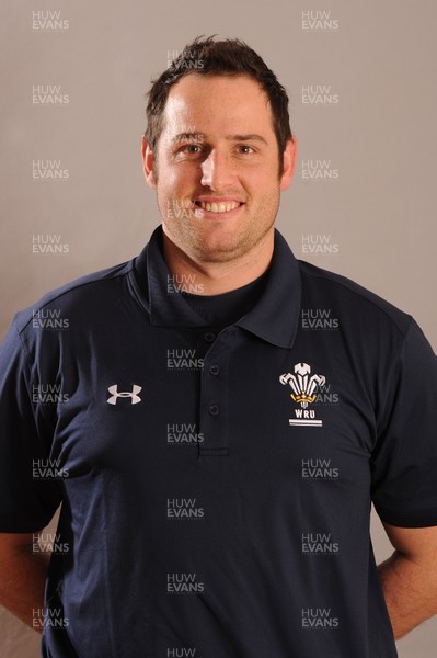 01.11.10 - Wales Rugby Autumn Series Squad 2010 - Andrew Hughes (Analyst). 