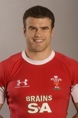 26.01.10 - Wales Rugby RBS Six Nations Squad 2010 - Jamie Roberts. 