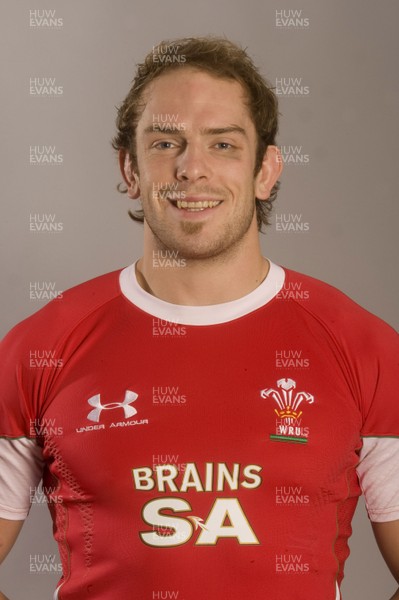 26.10.09 - Wales Rugby Autumn Internationals Squad 2009 - Alun Wyn Jones. 