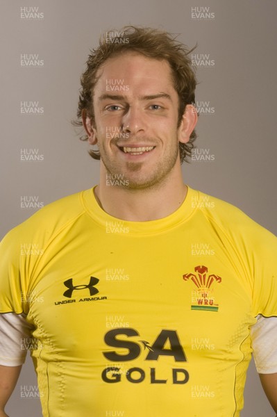 26.10.09 - Wales Rugby Autumn Internationals Squad 2009 - Alun Wyn Jones. 