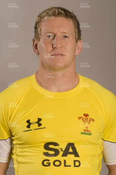 26.10.09 - Wales Rugby Autumn Internationals Squad 2009 - Bradley Davies. 