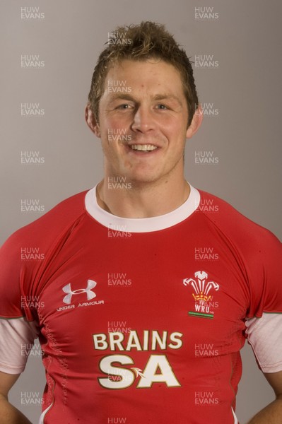 26.10.09 - Wales Rugby Autumn Internationals Squad 2009 - Dafydd Jones. 