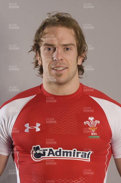 31.01.11 - Wales Rugby Squad - Alun Wyn Jones. 
