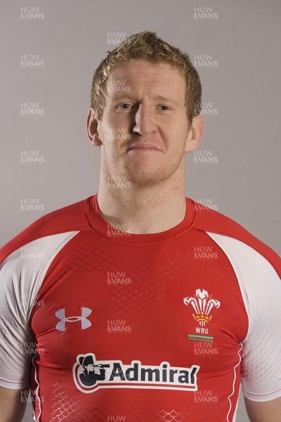 31.01.11 - Wales Rugby Six Nations Squad 2011 - Bradley Davies. 