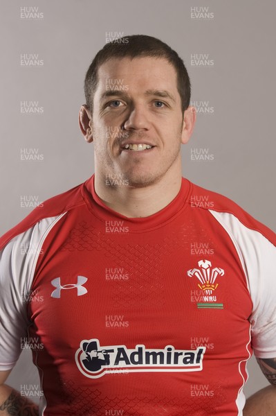 31.01.11 - Wales Rugby Six Nations Squad 2011 - Paul James. 