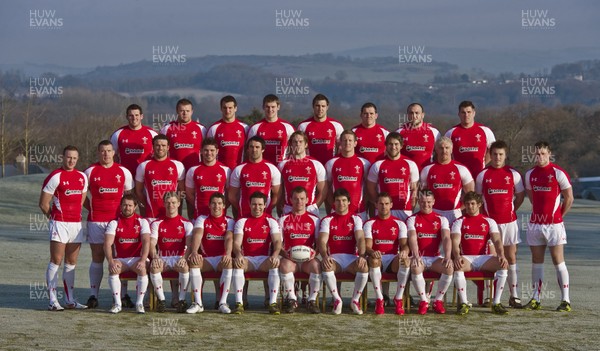 31.01.11 - Wales Rugby 6 Nations Squad 2011 