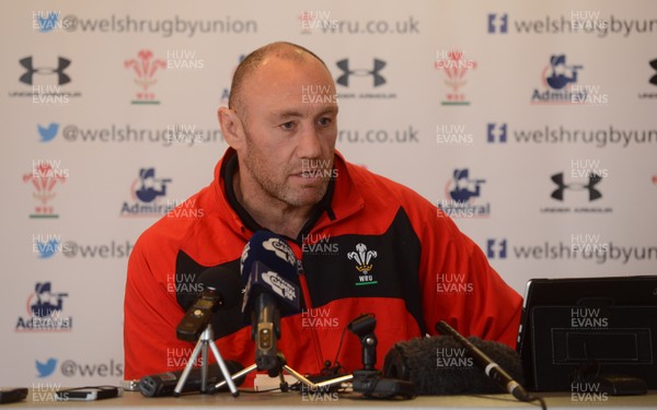 010513 - Wales Rugby Squad Announcement -Wales Coach Robin McBryde names his squad for Wales tour of Japan 