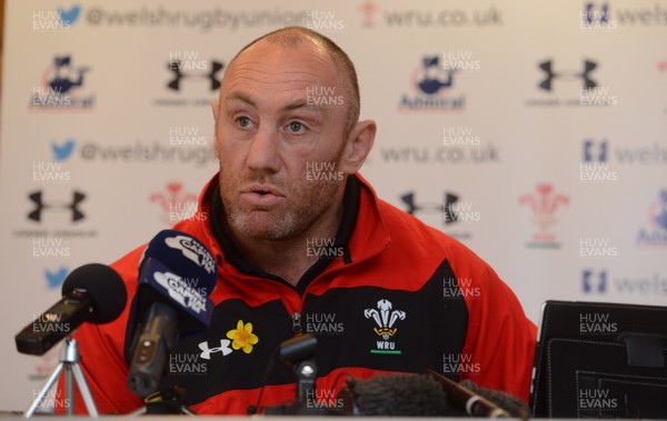 010513 - Wales Rugby Squad Announcement -Wales Coach Robin McBryde names his squad for Wales tour of Japan 