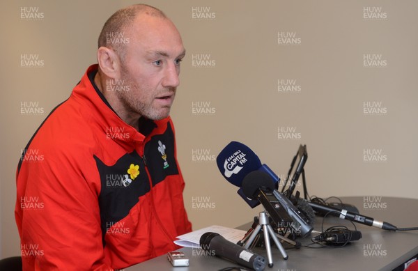 010513 - Wales Rugby Squad Announcement -Wales Coach Robin McBryde names his squad for Wales tour of Japan 