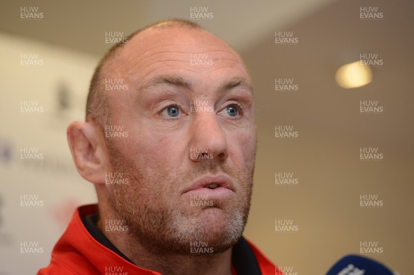 010513 - Wales Rugby Squad Announcement -Wales Coach Robin McBryde names his squad for Wales tour of Japan 